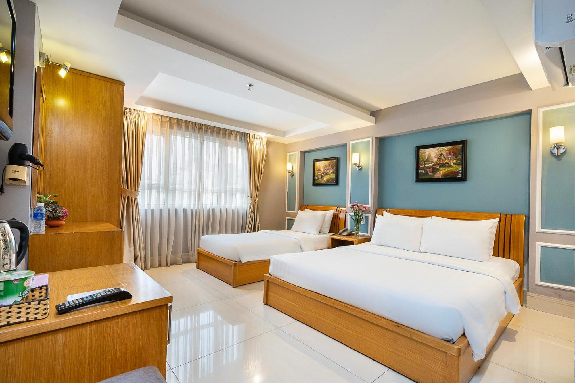Lucky Star Hotel - Ben Thanh 호치민 외부 사진