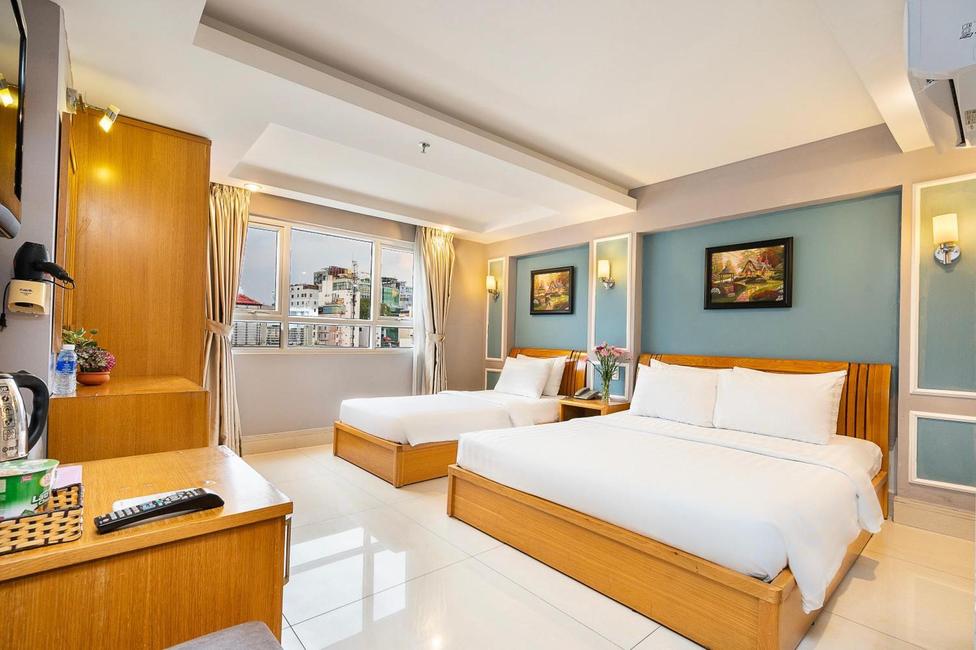 Lucky Star Hotel - Ben Thanh 호치민 외부 사진